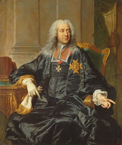 Marc-Pierre de Voyer-de-Paulmy, Count of Argenson by Hyacinthe Francois Rigaud